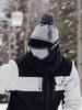 Вязаная шапка с ветрозащитой Nordski Arctic WS grey - 8