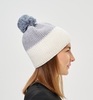 Лыжная шапка c шерстью Nordski Frosty grey-white - 3