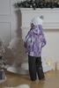 Nordski City детский теплый костюм фиолетовый - 1