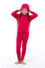 Janus Princess Wool термобелье детское из шерсти мериносов рубашка малиновая - 5