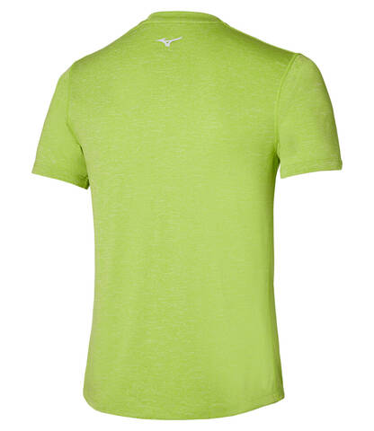 Mizuno Core Graphic Tee беговая футболка мужская зеленая