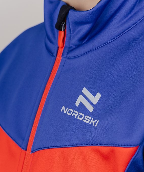 Детская утепленная лыжная куртка Nordski Jr Base patriot - 2