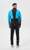 Мужской тренировочный лыжный костюм Nordski Advance light blue-black - 4