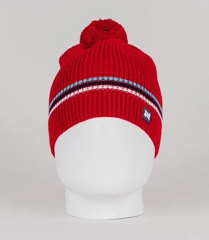 Теплая лыжная шапка Nordski Frost red