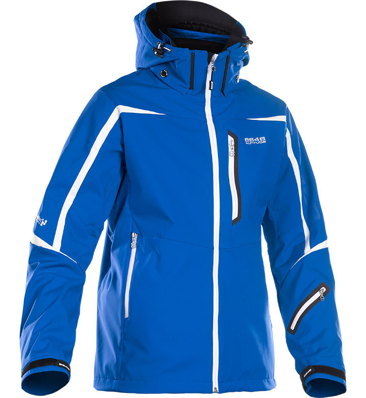 Горнолыжная куртка 8848 Altitude Savage Ski Softshell синяя - 1