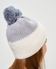 Лыжная шапка c шерстью Nordski Frosty grey-white - 4