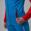 Nordski Premium разминочный лыжный костюм женский blue-red - 3