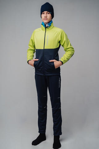 Nordski Jr Premium лыжный костюм детский green-blueberry