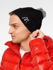 Лыжная шапка с шерстью Moax Club черная - 3