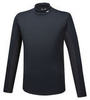 Mizuno Mid Weight High Neck термобелье рубашка мужская черная - 1