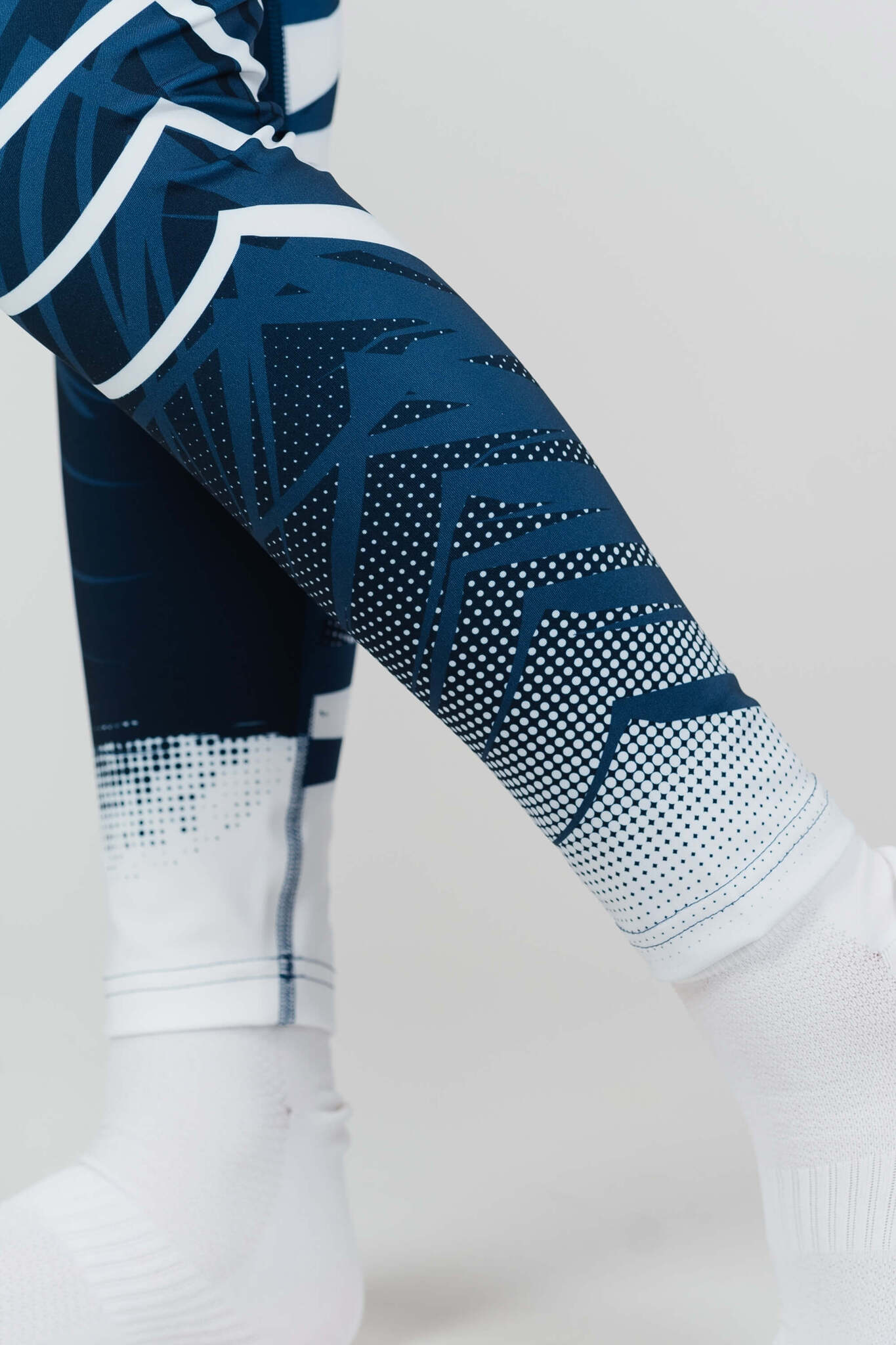 УЦЕНКА-Детский и подростковый лыжный гоночный костюм (КАЛЬСОНЫ) Nordski Jr Pro pearl blue - 3