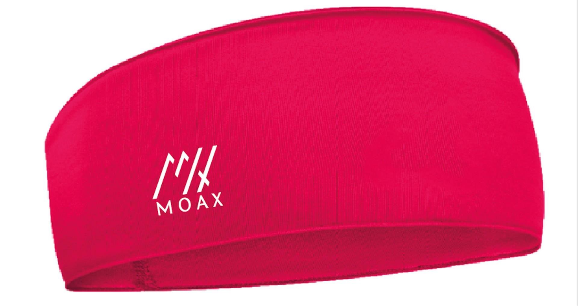Повязка на голову Moax Speed Pro ярко-розовая