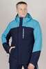 Мужская лыжная утепленная куртка Nordski Mount 2.0 blue-dark blue - 1