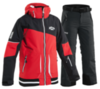 8848 ALTITUDE OCTANS INCA детский горнолыжный костюм красно-черный - 4