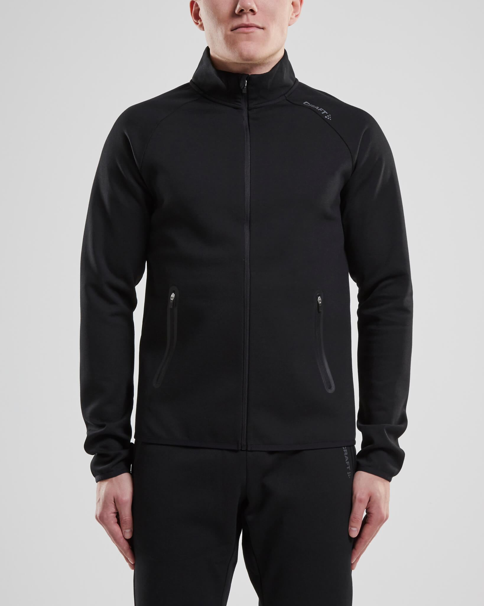Craft Emotion толстовка на молнии мужская black - 2