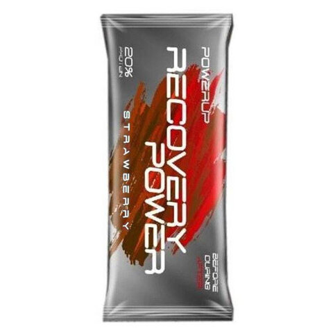 Протеиновый батончик PowerUp Recovery Power 40 г земляника