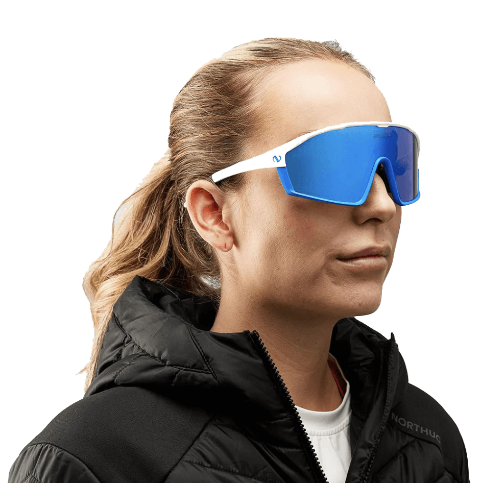 Солнцезащитные очки Northug Sunsetter white-princess blue - 6