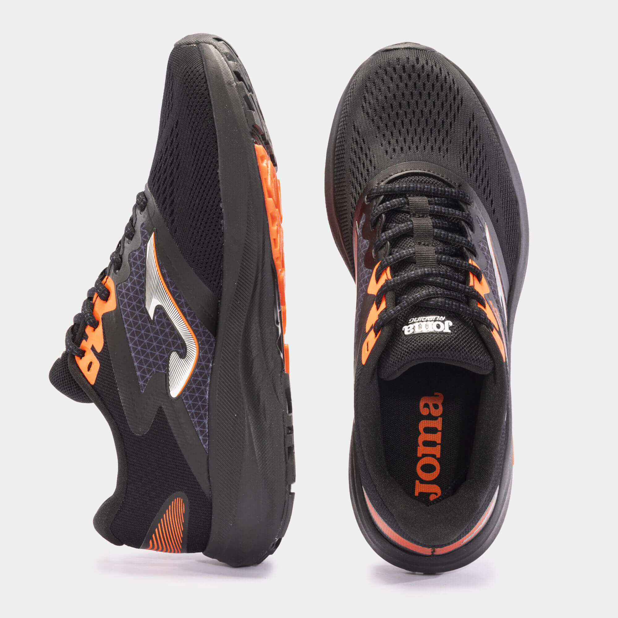 Мужские кроссовки для бега Joma Speed черно-оранжевые - 2