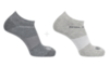Комплект спортивных носков Salomon Festival 2-Pack серый - 1