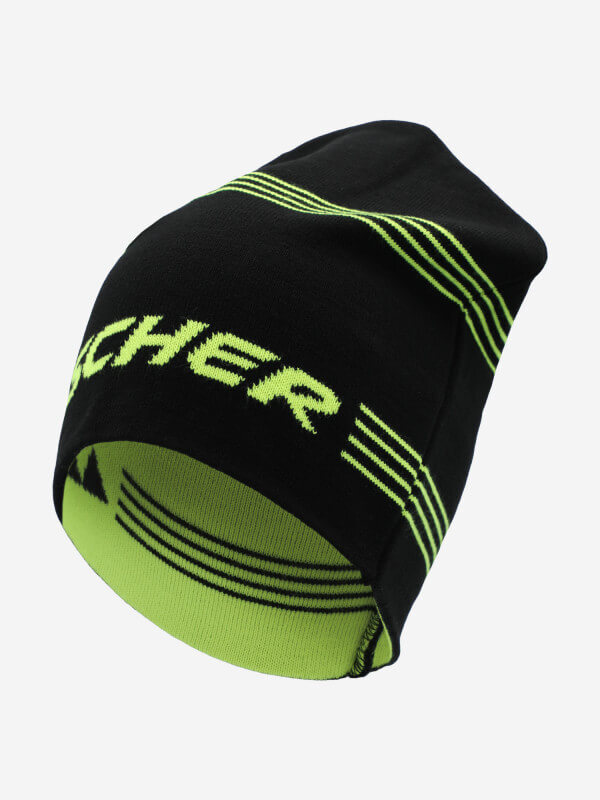 Лыжная шапка с шерстью Fischer Logo черная