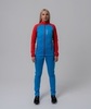 Nordski Premium разминочный лыжный костюм женский blue-red - 1
