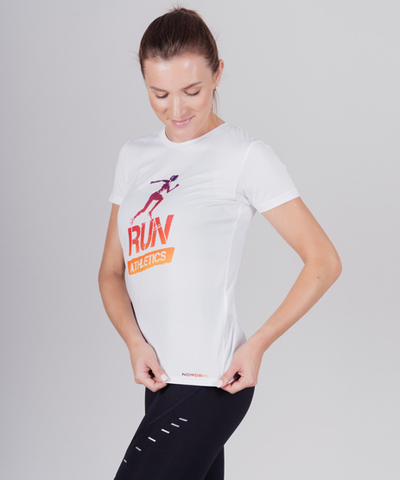 Женская беговая футболка Nordski Run Print