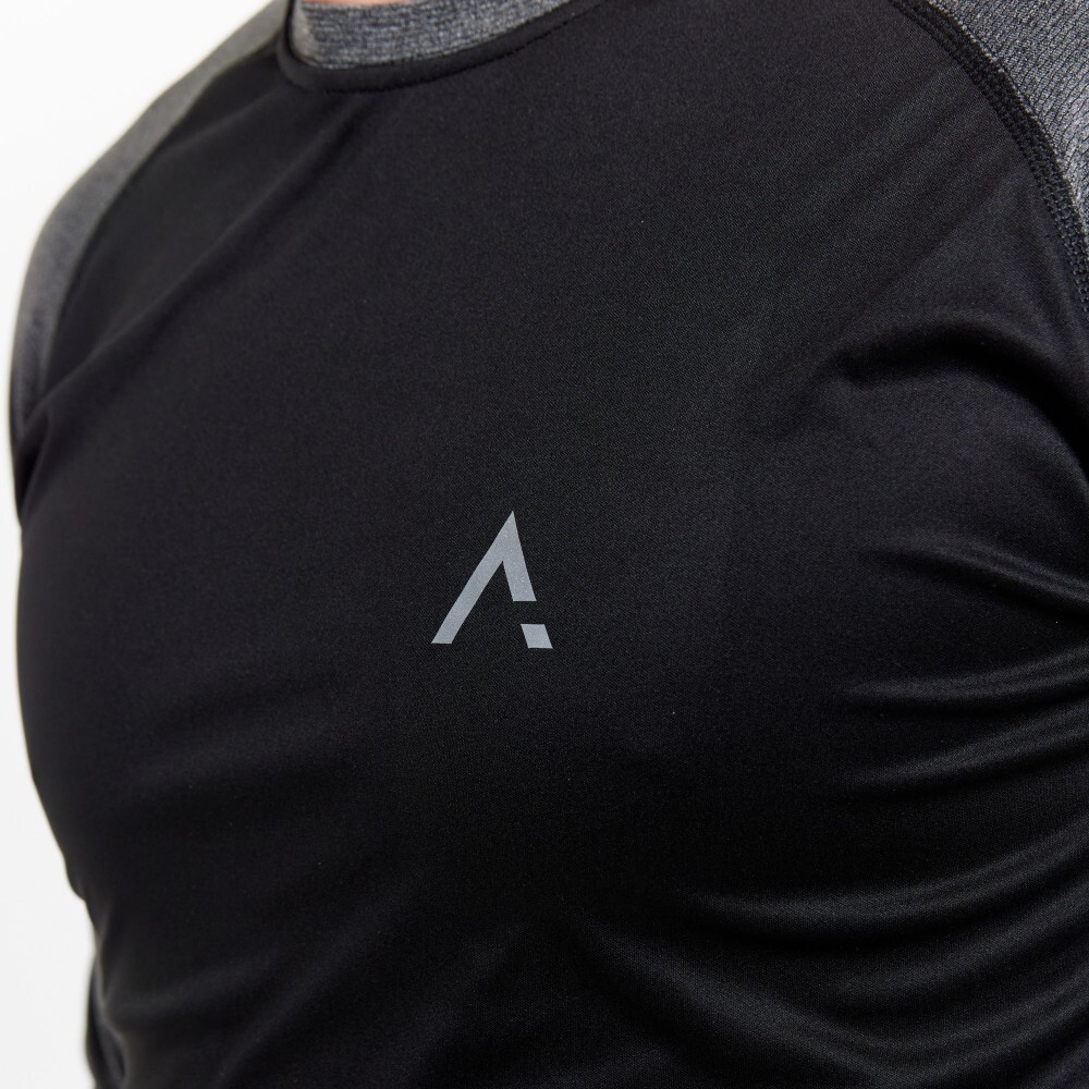 Мужской комплект термобелья с ветрозащитой Arswear Windstoppe серо-черный - 8