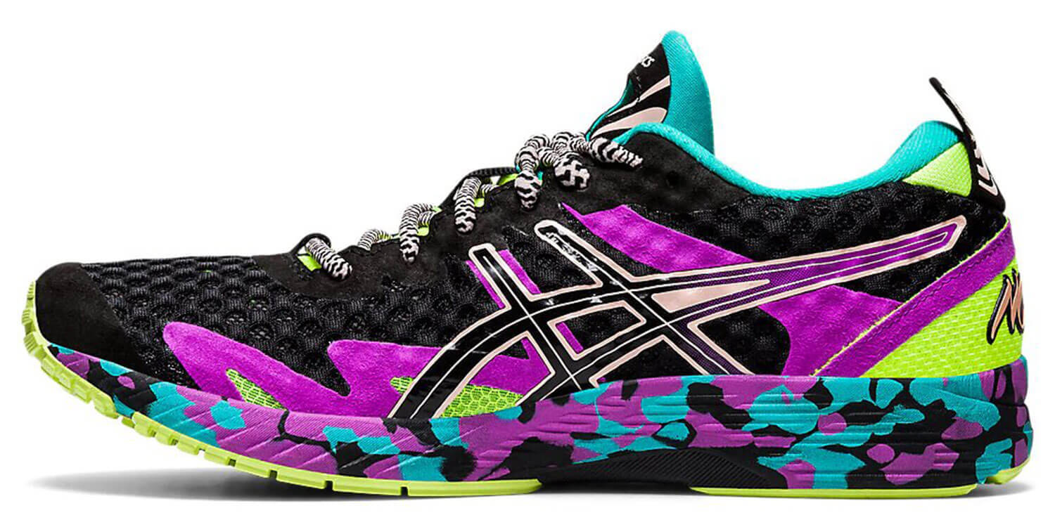 Asics Gel Noosa Tri 12 кроссовки для бега женские черные-фиолетовые (РАСПРОДАЖА) - 5