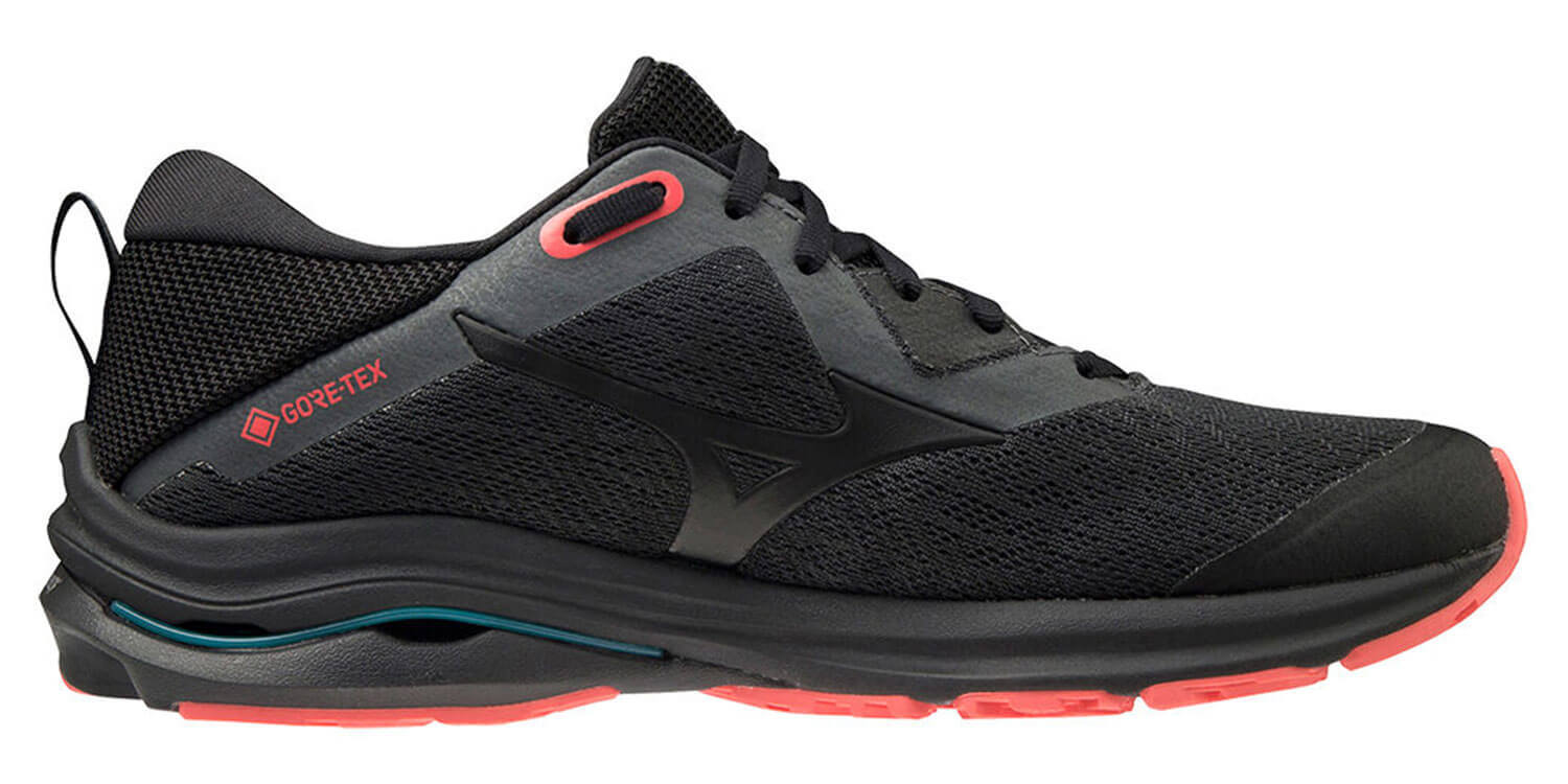 Mizuno Wave Rider GoreTex 2 беговые кроссовки женские черные