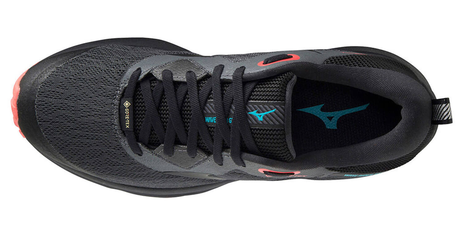Mizuno Wave Rider GoreTex 2 беговые кроссовки женские черные - 4