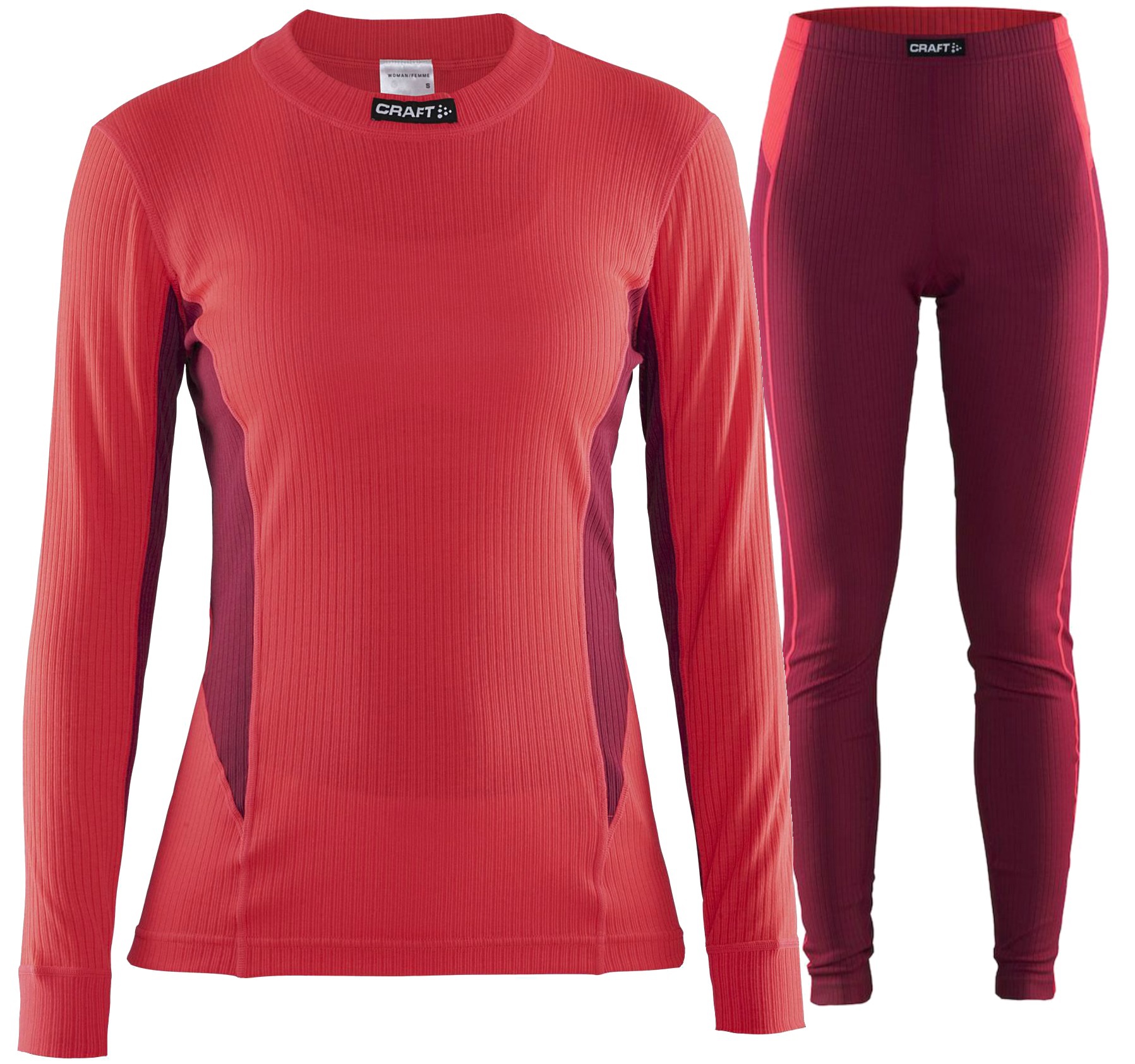 Комплект термобелья Craft Active Multi женский розовый