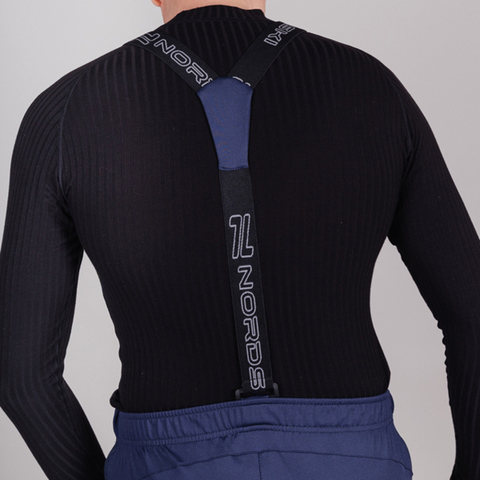Nordski Premium разминочные лыжные брюки мужские blueberry