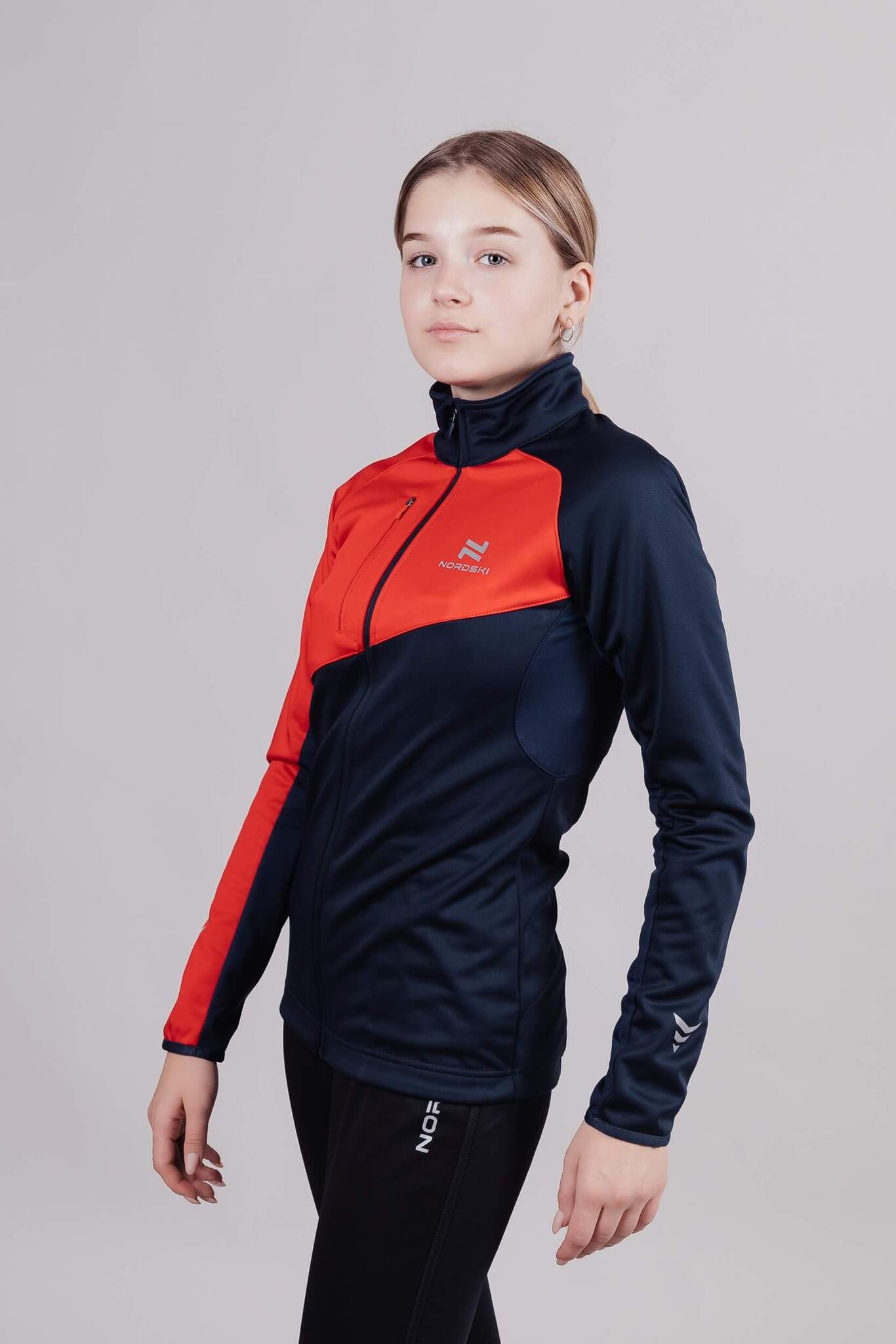 Детский утепленный лыжный костюм Nordski Jr Premium Active blueberry-black - 3