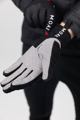 Гоночные перчатки Moax Race Warm 2.0 черные