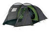 High Peak Ancona 4 кемпинговая палатка четырехместная серая-зеленая - 1