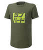 Mizuno Athletic Runbird Tee беговая футболка мужская зеленая - 1