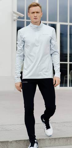 Мужские утепленные лосины Nordski Warm black