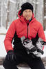 Nordski Montana зимний лыжный костюм мужской красный-черный - 4