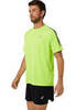 Asics Icon Ss Top беговая футболка мужская лайм - 3
