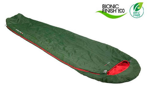 High Peak Pak 1000 спальный мешок туристический зеленый