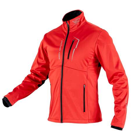 Разминочная лыжная куртка Victory Code Extreme red