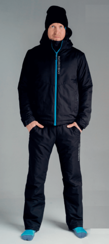 Nordski Montana зимний лыжный костюм мужской черный