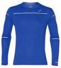 Asics Lite Show Ls Top рубашка беговая мужская синяя - 1