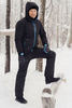 Nordski Montana зимний лыжный костюм мужской черный - 2