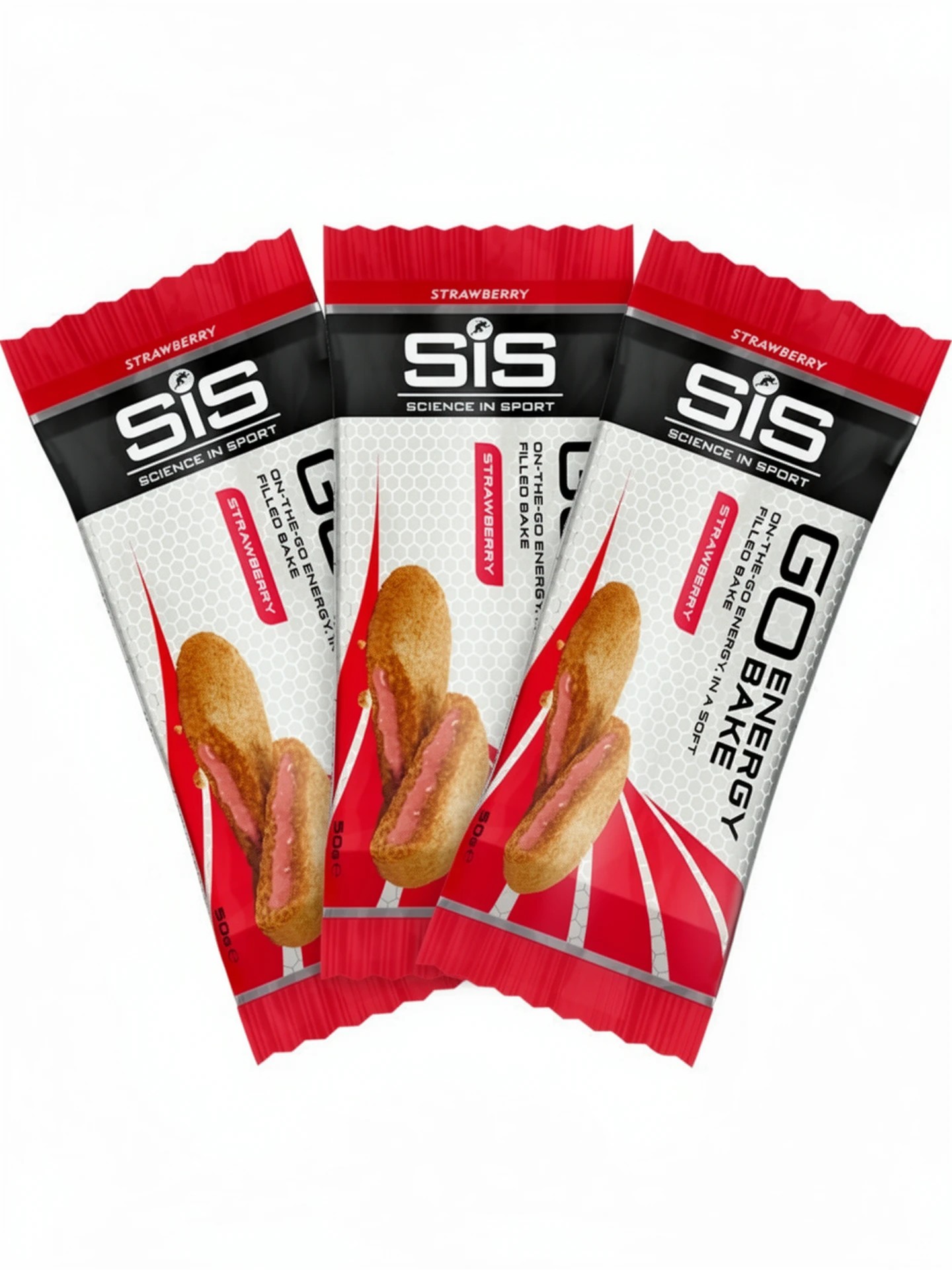 Набор энергетического печенья SIS Go Energy Bake 50 г клубника