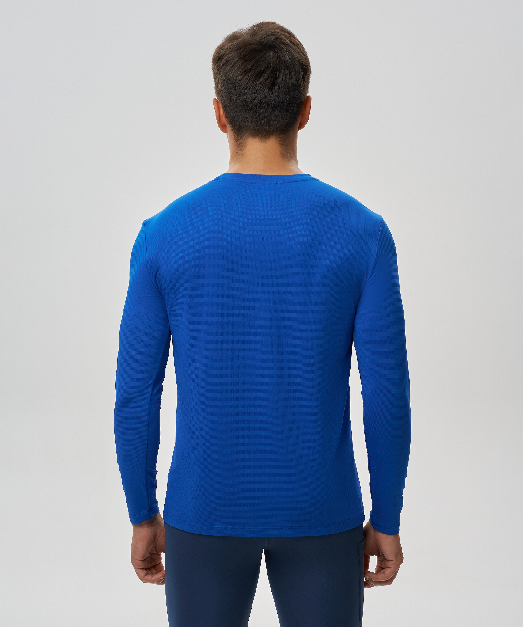 Футболка для бега с длинным рукавом Nordski Run 2.0 aster blue - 6