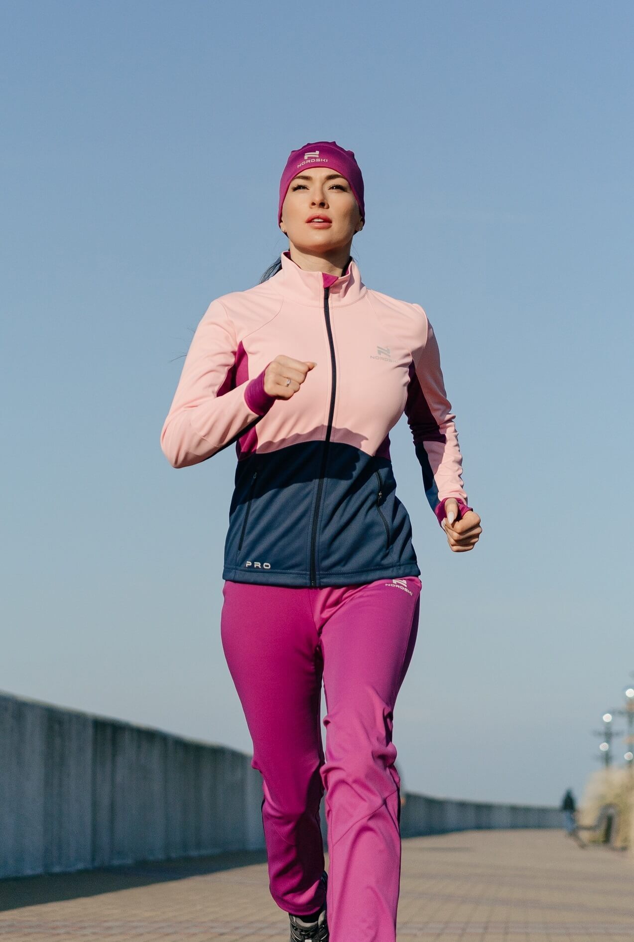 Женский лыжный костюм Nordski Pro candy pink - 2