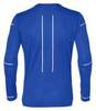 Asics Lite Show Ls Top рубашка беговая мужская синяя - 2