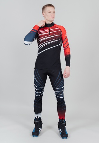 Детский и подростковый лыжный гоночный костюм Nordski Jr Pro black