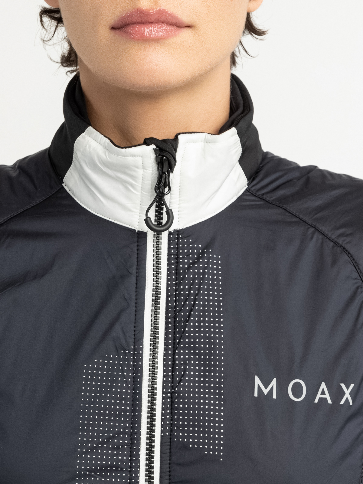 Женская куртка для лыж и бега Moax Tauri Pro Hybrid черная - 3